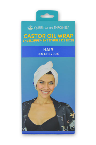 Castor Oil Hair Wrap
