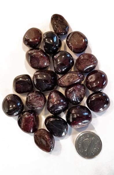Tumbled Gemstones - Garnet Small