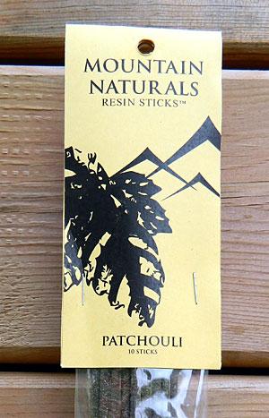Mountain Naturals Patchouli Resin Incense