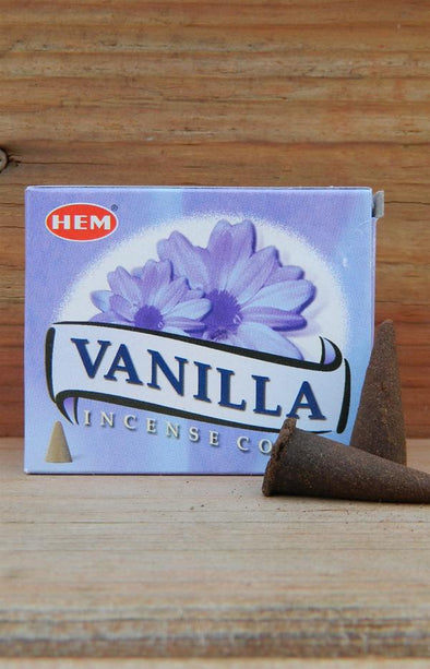 HEM Incense Cones - Vanilla