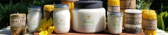 Candles - Beeswax & Soy