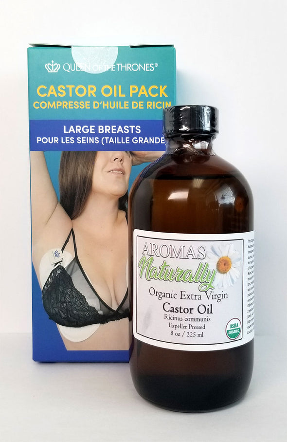 Castor Oil Packs for Breasts - Large