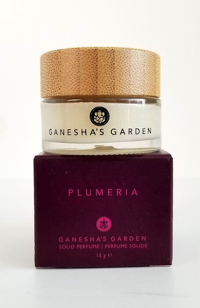 Ganesha's Garden Solid Perfume - Plumeria