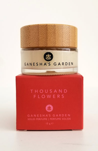 Ganesha's Garden Solid Perfume - Thousand Flowers
