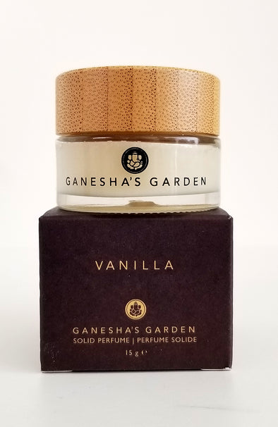 Ganesha's Garden Solid Perfume - Vanilla
