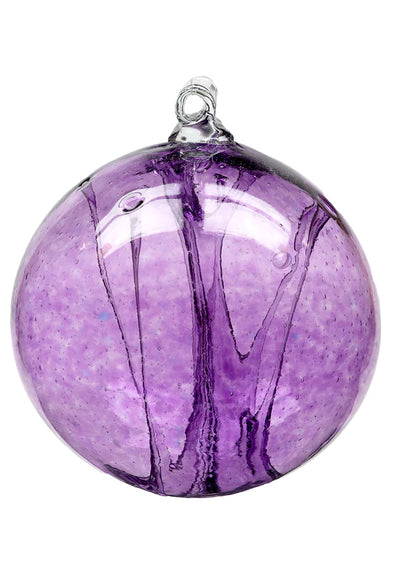 Olde English Witch Ball ~ Amethyst