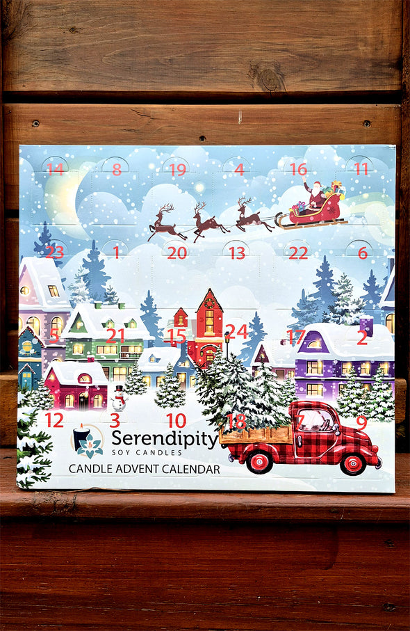 Serendipity Soy Wax Candle - Advent Calendar Tealights