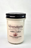 Pure Soy Wax Candle - Amber Vanilla