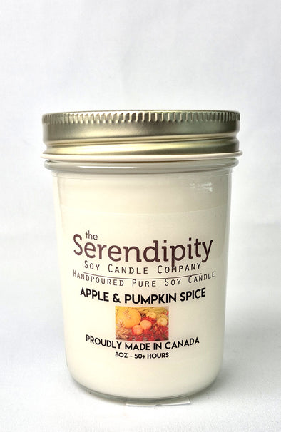 Pure Soy Wax Candle - Apple Pumpkin Spice