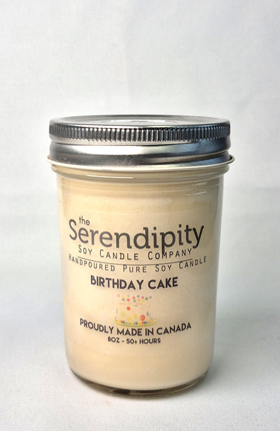 Pure Soy Wax Candle - Birthday Cake