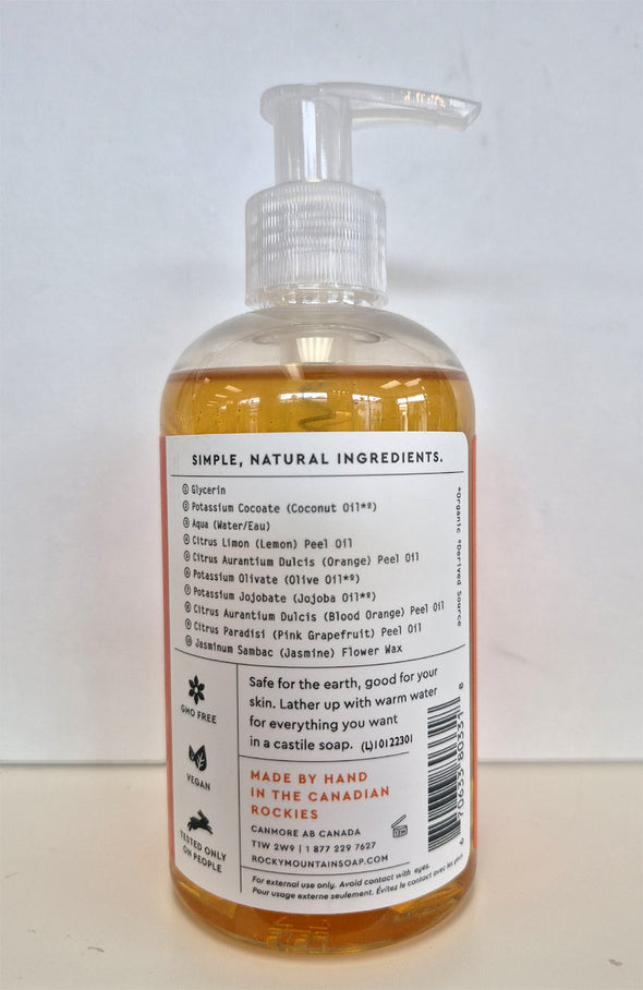 Hand & Body Wash - Blood Orange and Grapefruit