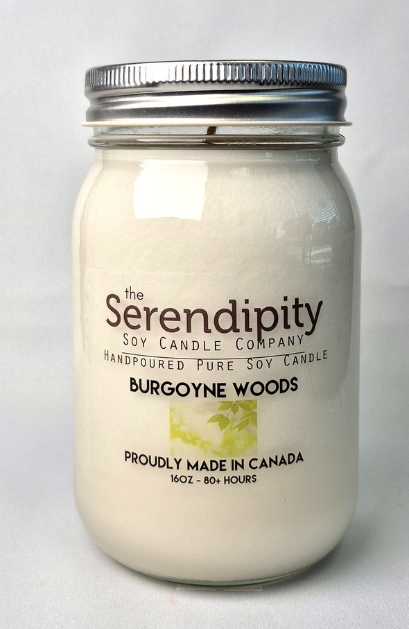 Pure Soy Wax Candle - Burgoyne Woods