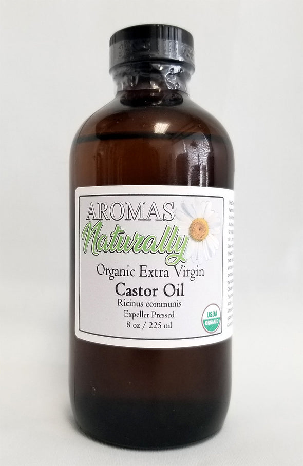 Castor Oil - Organic Extra Virgin  (8 oz / 225 ml)