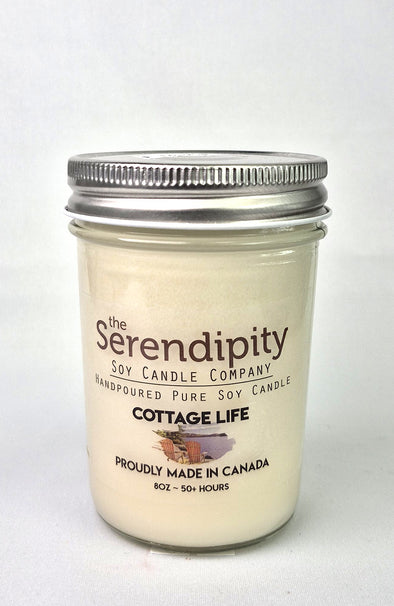Pure Soy Wax Candle - Cottage Life