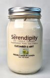 Pure Soy Wax Candle - Cucumber Mint
