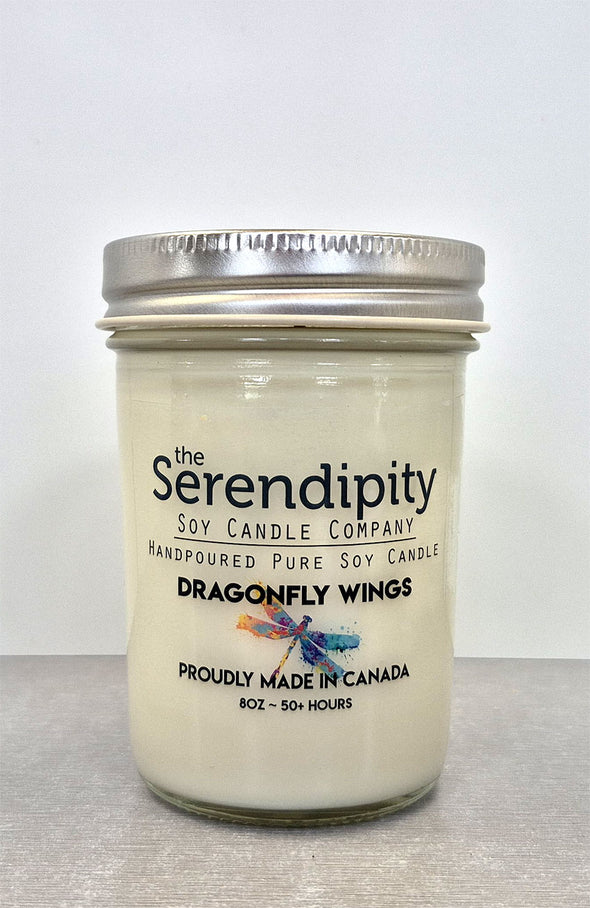 Pure Soy Wax Candle - Dragonfly Wings