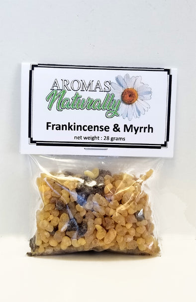 Traditional Resin Incense - Frankincense and Myrrh 28 grams