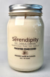 Pure Soy Wax Candle - Frosted Pine Cones