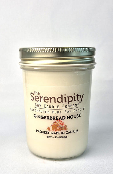 Pure Soy Wax Candle - Gingerbread House