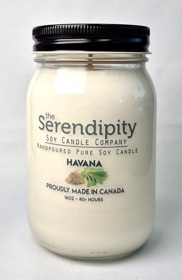 Pure Soy Wax Candle - Havana