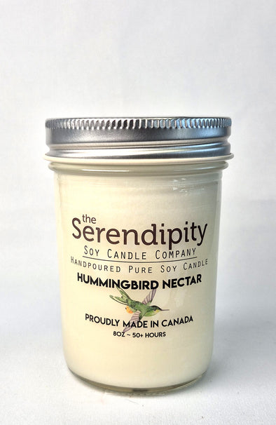 Pure Soy Wax Candle - Hummingbird Nectar