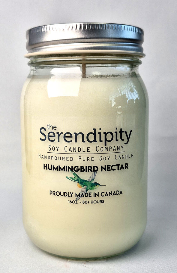 Pure Soy Wax Candle - Hummingbird Nectar