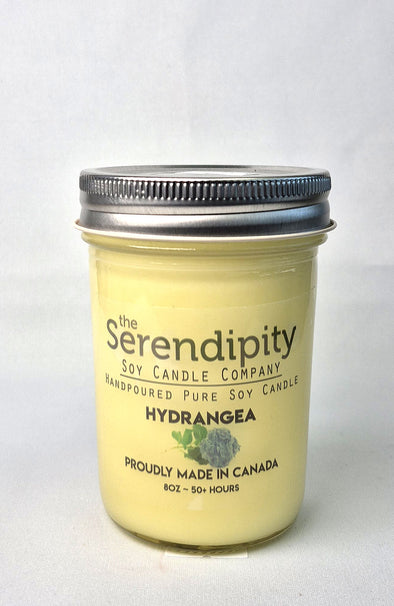 Pure Soy Wax Candle - Hydrangea