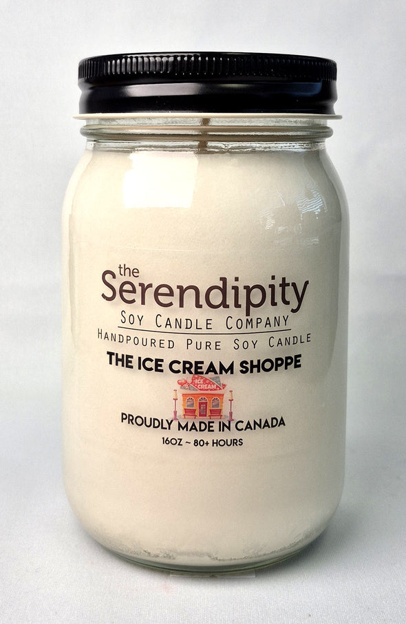 Pure Soy Wax Candle - Ice Cream Shoppe (The)