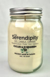 Pure Soy Wax Candle - Icicles & Evergreen