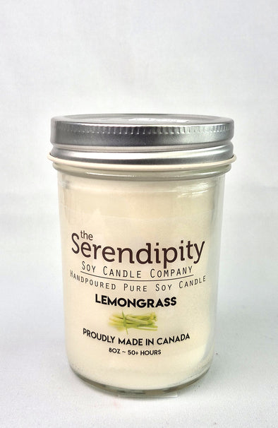 Pure Soy Wax Candle - Lemongrass