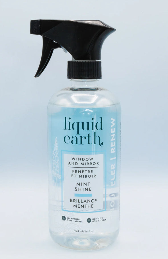 Natural Window, Mirror and Glass Cleaner ~ Mint Shine