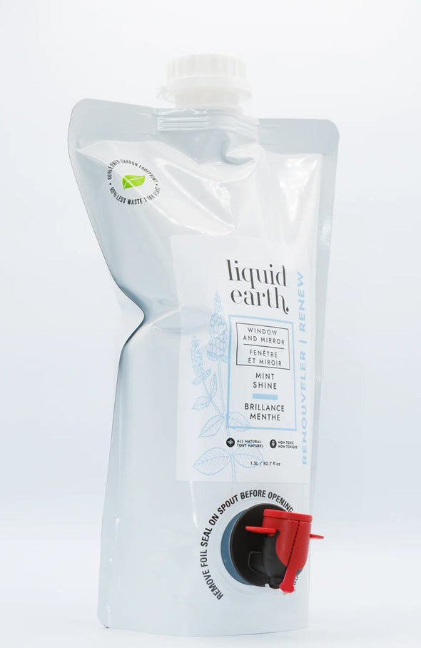Natural Window, Mirror and Glass Cleaner ~ Mint Shine