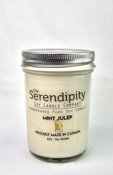 Pure Soy Wax Candle - Mint Julep