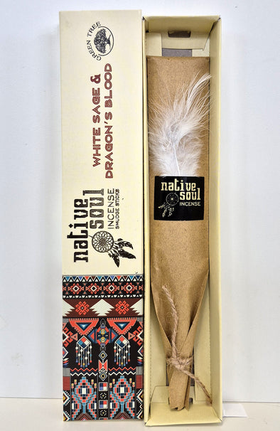 Native Soul White Sage & Dragon's Blood Incense 15 gram