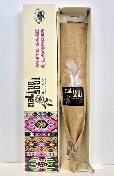 Native Soul White Sage & Lavender Incense 15 gram