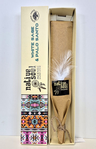 Native Soul White Sage & Palo Santo Incense 15 gram