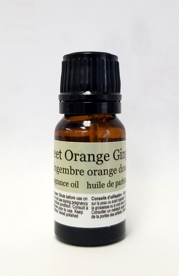 Fragrance Oils - Sweet Orange Ginger (10 ml bottle)