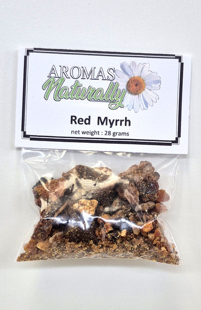 Traditional Resin Incense - Red Myrrh 28 grams