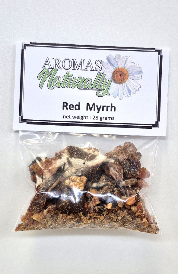 Traditional Resin Incense - Red Myrrh 28 grams