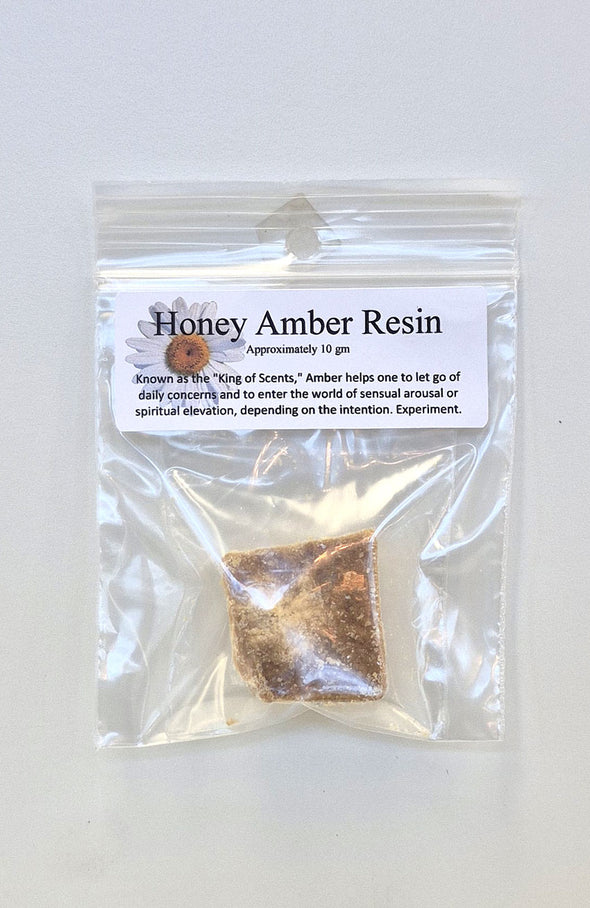 Traditional Resin Incense - Honey Amber 10 grams