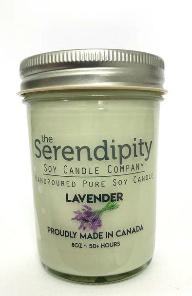 Pure Soy Wax Candle - Lavender