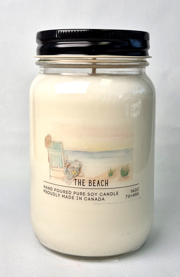 Pure Soy Wax Candle - Beach (The)