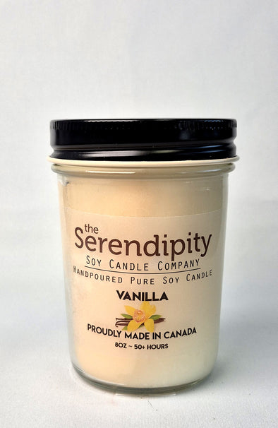 Pure Soy Wax Candle - Vanilla