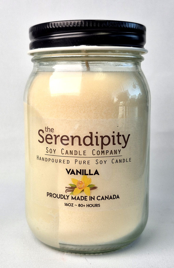 Pure Soy Wax Candle - Vanilla