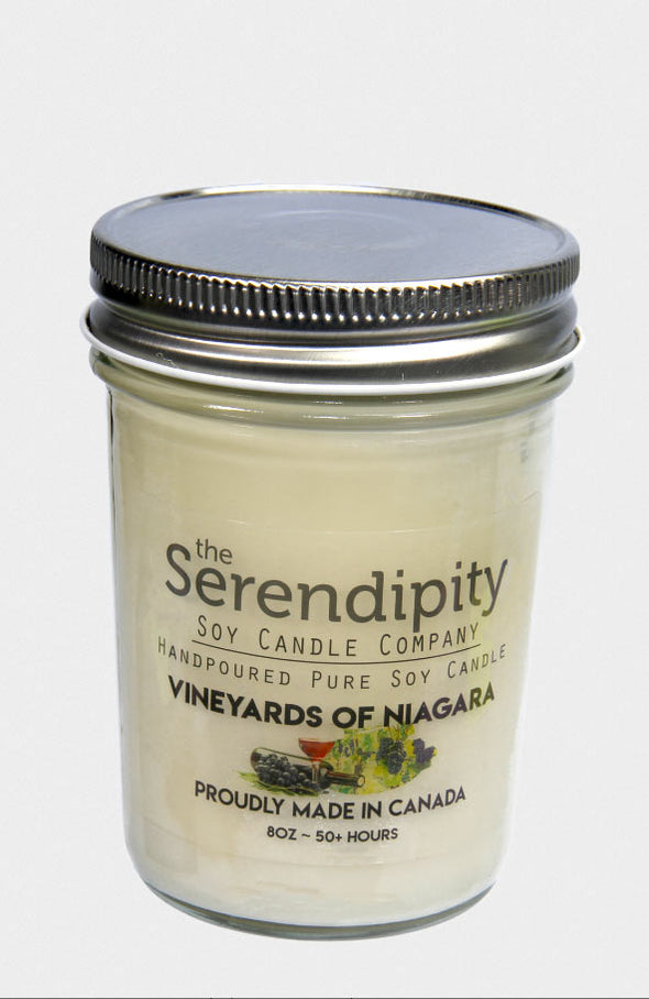 Pure Soy Wax Candle - Vineyards of Niagara