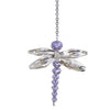 Crystal Dragonfly Suncatcher - Lilac