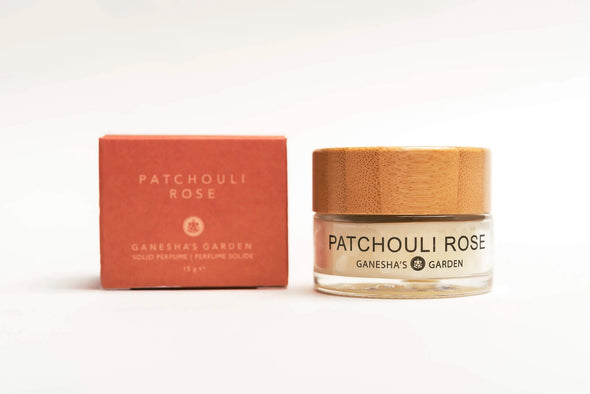 Ganesha's Garden Solid Perfume - Patchouli Rose