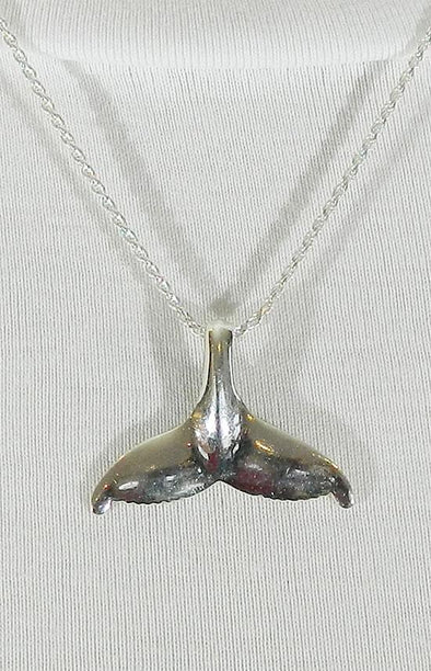 Sterling Silver Symbol - Whale Tail