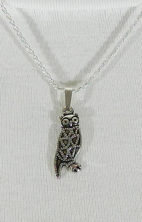 Sterling Silver Symbol - Owl1