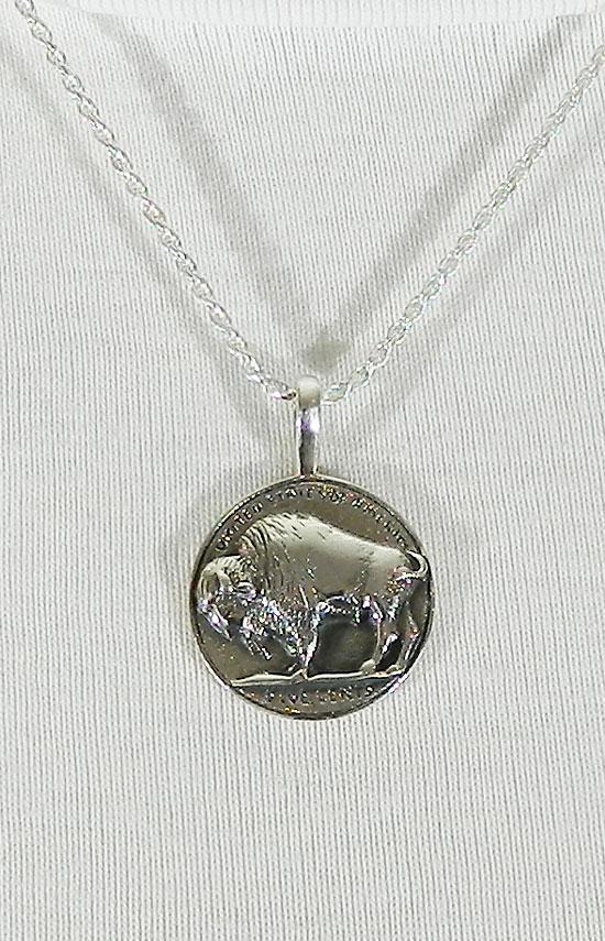 Sterling Silver Symbol - Buffalo